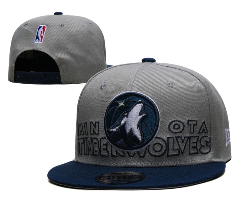 2023 NBA Minnesota Timberwolves Hat TX 20230906->nba hats->Sports Caps